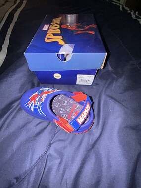 Marvel Spider-Man Toddler Boys Molded Clog Sandals with Backstrap